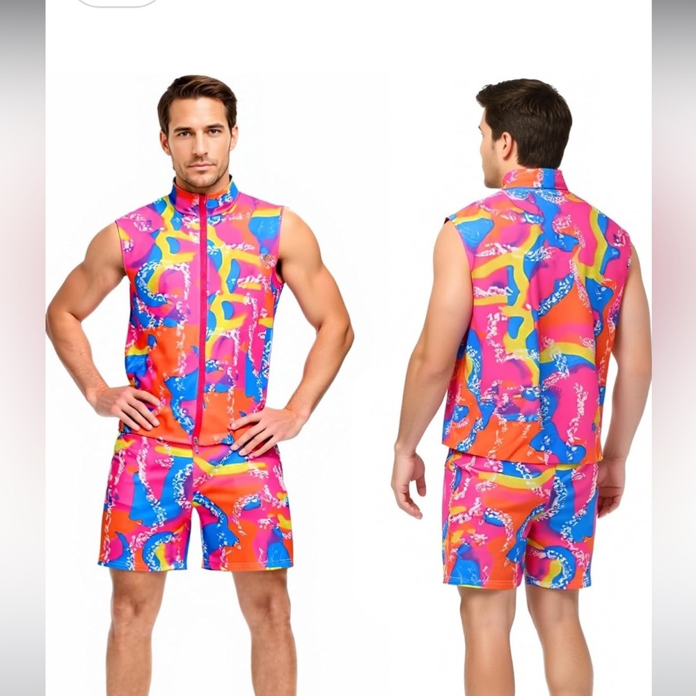 3 piece Vibrant men’s outfit